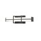 Z-Lite Harrison Vanity, 1-Light, 18 In.W x 4 In.L x 4.75 In.H, Matte Black/Frosted 1011-18W-MB-LED - alternate 1